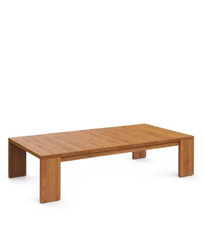Modway Tahoe Outdoor Patio Acacia Wood Coffee Table In Brown