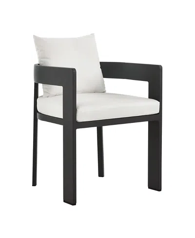 Modway Tahoe Outdoor Patio Aluminum Dining Chair In Black