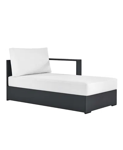 Modway Tahoe Outdoor Patio Powder-coated Aluminum Modular Right-facing Chaise Lounge In White