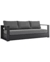 Modway Tahoe Outdoor Patio Sofa In Gray