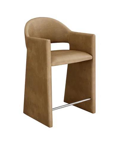 Modway Talia 37 Inch Counter Stool In Brown