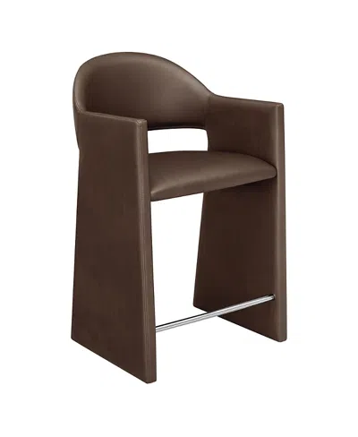 Modway Talia 37 Inch Counter Stool In Brown