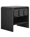 Modway Toscana 1-drawer Nightstand In Black