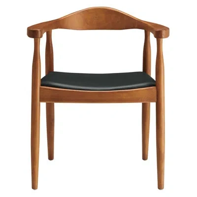 Modway Tracy Wood Dining Arm Mid-century Style Chair By