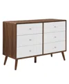 Modway Transmit 47 Dresser In Brown
