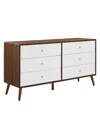 Modway Transmit 60 Dresser In Brown