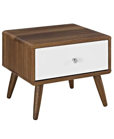 Modway Transmit Nightstand In Brown
