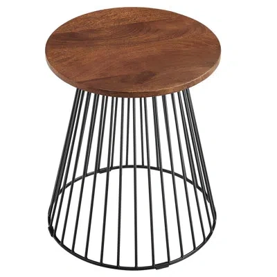 Modway Valeo End Table In Walnut