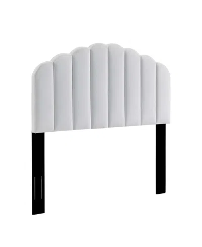 Modway Veronique Performance Velvet Headboard In White