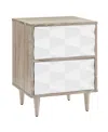Modway Vespera 2-drawer Nightstand In Gray