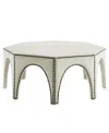 Modway Victory Performance Velvet Ottoman In White