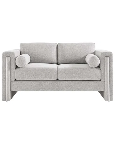 Modway Visible Fabric Loveseat In White