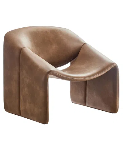 Modway Vivi Accent Chair In Brown