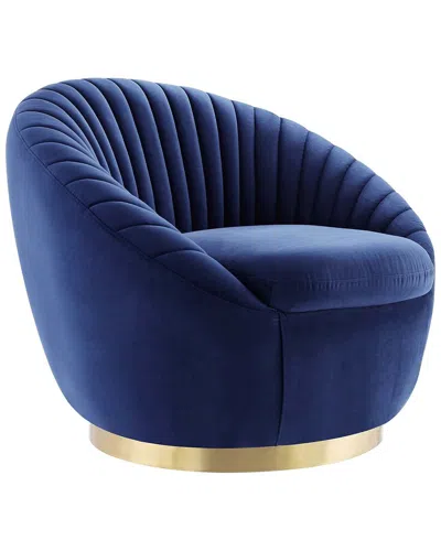 Modway Whirr Tufted Performance Velvet Swivel Chair