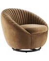 Modway Whirr Tufted Performance Velvet Swivel Chair