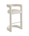 Modway Winslow Performance Velvet Bar Stool In Multi