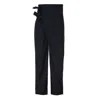 Moe Men's Deep Blue Check Wool Pants In Blue