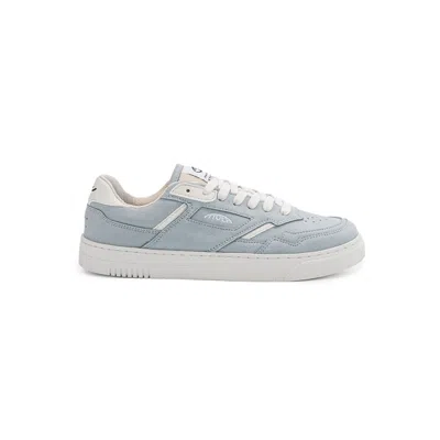 Moea Women's Blue Origin Low - Sea Suede & Beige - Corn