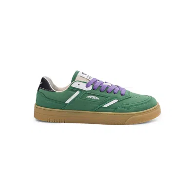 Moea Women's Green Origin Low - Forest Suede & White - Corn