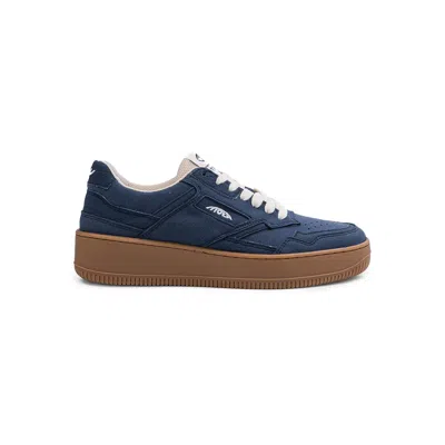 Moea Women's Origin - Full Blue Suede - Mushroom