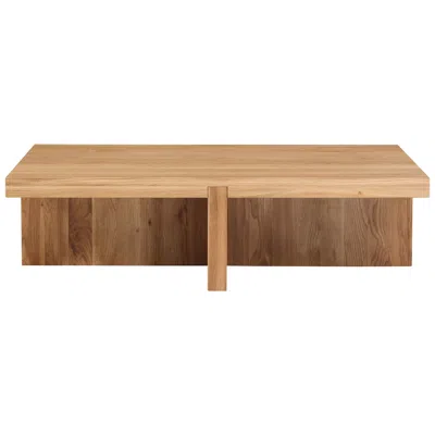 Moe's Furniture Folke Rectangular Coffee Table Natural