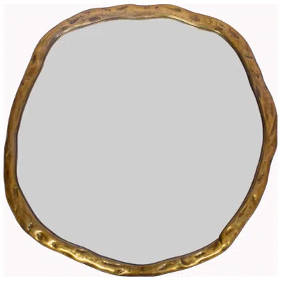 Moe's Furniture Foundry Large Mirror Gold