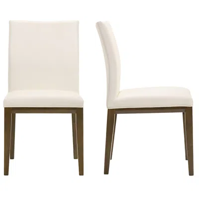 Moe's Furniture Frankie Dining Chair White - Set Of Two