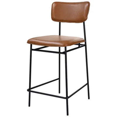 Moe's Furniture Sailor Counter Stool Brown