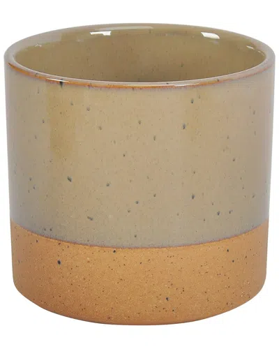 Moe's Home Collection 6.5in Rustica Planter In Grey