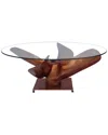 Moe's Home Collection Archimedes Coffee Table In Transparent