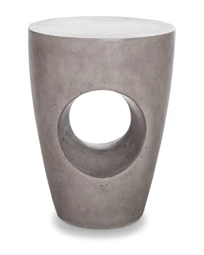 Moe's Home Collection Aylard Outdoor Stool In Grey