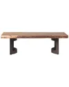 Moe's Home Collection Bent Coffee Table In Brown