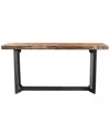Moe's Home Collection Bent Console Table In Brown