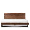 Moe's Home Collection Bent King Bed In Brown