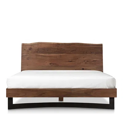 Moe's Home Collection Bent Queen Bed In Brown