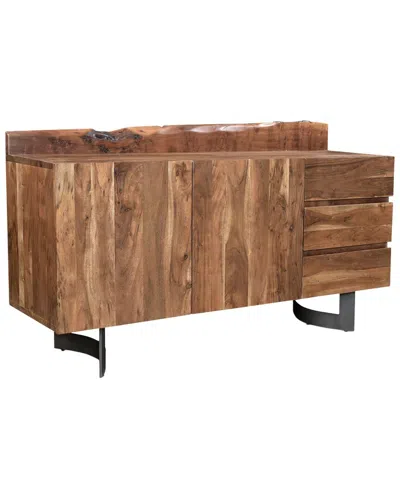 Moe's Home Collection Bent Sideboard Smoked In Brown