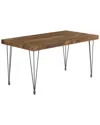 Moe's Home Collection Boneta Dining Table In Natural