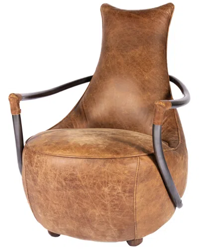 Moe's Home Collection Carlisle Club Chair In Brown
