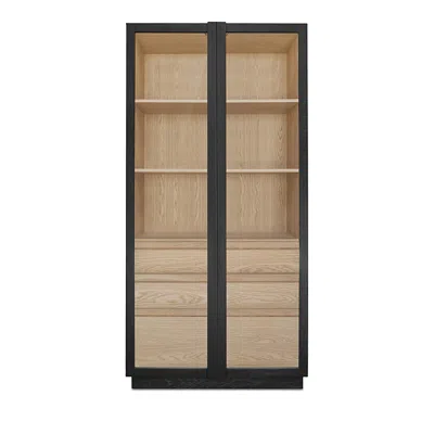 Moe's Home Collection Charlotte Tall Cabinet In Black