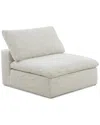 Moe's Home Collection Clay Slipper Chair In Beige