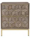 Moe's Home Collection Corolla Nightstand In Brown