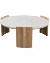 Moe's Home Collection Dala Coffee Table In White