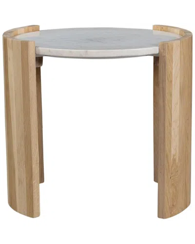 Moe's Home Collection Dala Side Table In White