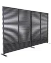 Moe's Home Collection Damani Screen In Black