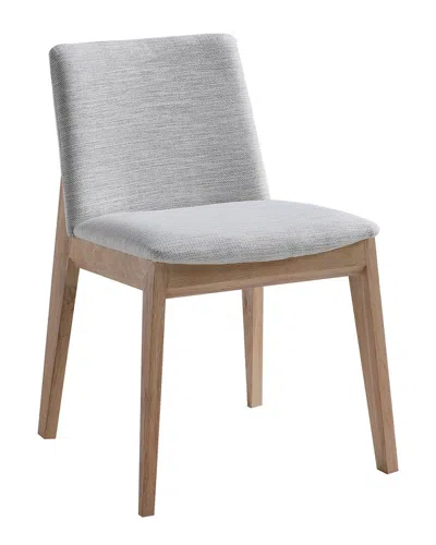Moe's Home Collection Deco Dining Chair In Grey
