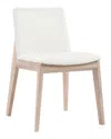 Moe's Home Collection Deco Dining Chair In White