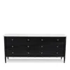 Moe's Home Collection Eleanor 6 Drawer Dresser In Black