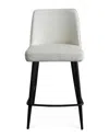 Moe's Home Collection Discontinued  Emelia Barstool In Ivory