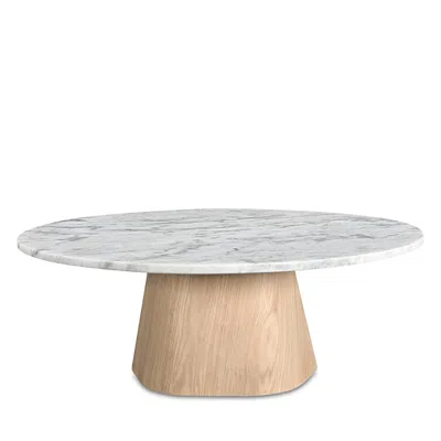 Moe's Home Collection Evelyn Coffee Table, White Marble