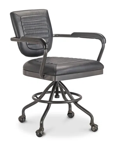 Moe's Home Collection Foster Desk Chair In Brown